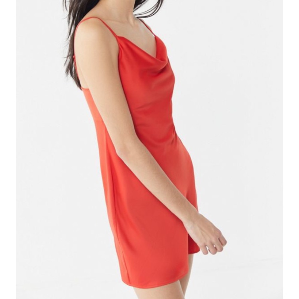 Urban Outfitters Mallory Cowl Neck Slip Dress